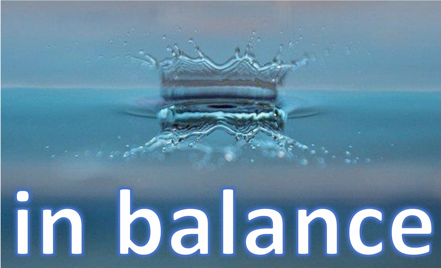 in balance